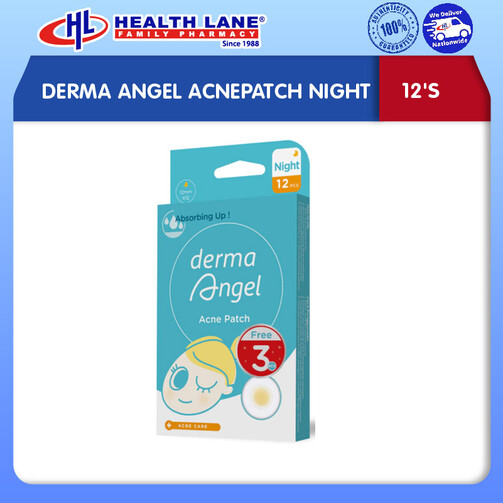DERMA ANGEL JERAWATPATCH NIGHT (12'S)